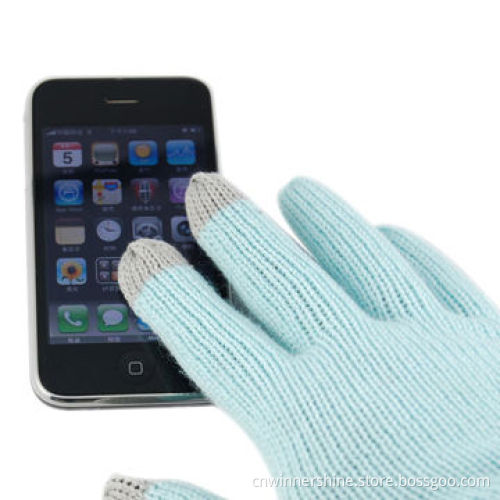 Touchscreen gloves with 3 fingers touch function for winter